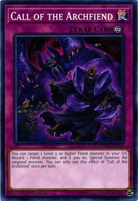 Call of the Archfiend - MP18-EN219 - Common 1st Edition 2018 Mega-Tins Singles