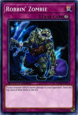 Robbin&#39; Zombie - SBAD-EN016 - Common 1st Edition Speed Duel: Attack from the Deep Singles