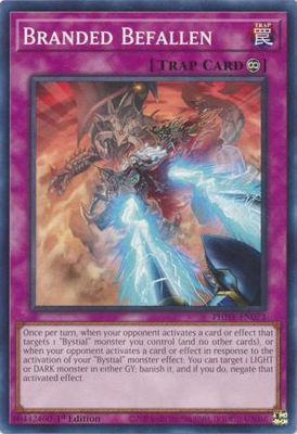 Branded Befallen - PHHY-EN073 - Common 1st Edition Photon Hypernova 1st Edition Singles (espanol)