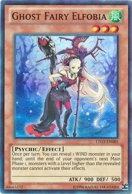 Ghost Fairy Elfobia - LTGY-EN085 - Super Rare Unlimited Lord of the Tachyon Galaxy Unlimited Singles