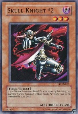 Skull Knight #2 - DB2-EN129 - Common Dark Beginning 2 DB2