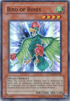 Bird of Roses - TSHD-EN018 - Super Rare Unlimited The Shining Darkness [TSHD] Unlimited Singles
