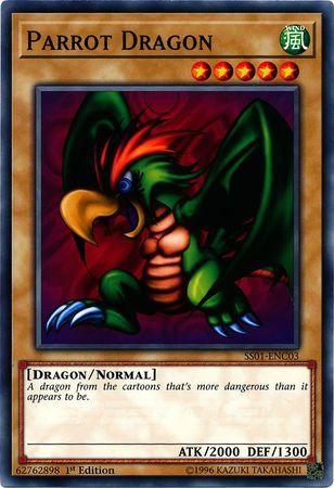 Parrot Dragon - SS01-ENC03 - Common 1st Edition Speed Duel Starter Decks: Destiny Masters Singles