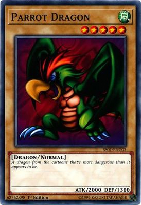 Parrot Dragon - SS01-ENC03 - Common 1st Edition Speed Duel Starter Decks: Destiny Masters Singles