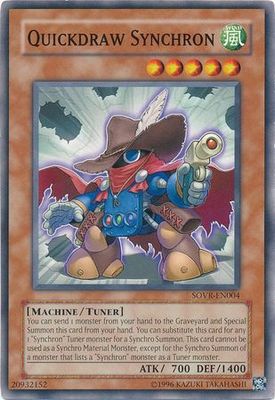 Quickdraw Synchron - SOVR-EN004 - Common Unlimited Stardust Overdrive [SOVR] Unlimited Singles