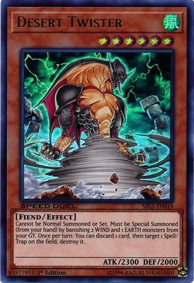 Desert Twister - SBLS-EN019 - Ultra Rare 1st Edition Speed Duel: Arena of Lost Souls Singles (español)