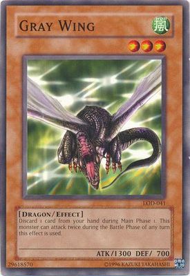 Gray Wing - LOD-041 - Common Unlimited Legacy of Darkness [LOD] Unlimited Singles