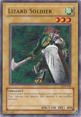 Lizard Soldier - LOD-038 - Common Unlimited Legacy of Darkness [LOD] Unlimited Singles