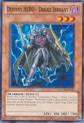 Destiny Hero - Dread Servant - LCGX-EN137 - Common Unlimited Legendary Collection 2 Unlimited Singles