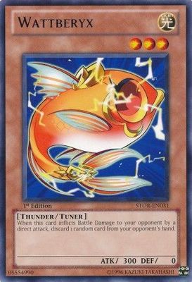 Wattberyx - STOR-EN031 - Rare 1st Edition Storm of Ragnarok 1st Edition Singles