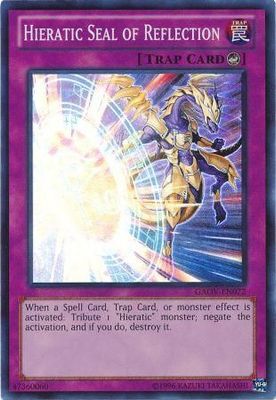 Hieratic Seal of Reflection - GAOV-EN072 - Super Rare Unlimited Galactic Overlord Unlimited Singles