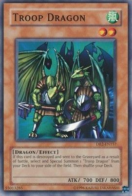 Troop Dragon - DB2-EN157 - Common Dark Beginning 2 DB2
