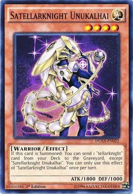 Satellarknight Unukalhai - DUEA-EN022 - Common 1st Edition Duelist Alliance 1st Edition Singles (español)