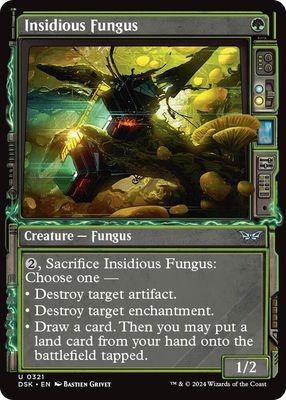 Insidious Fungus (Showcase) - Duskmourn: House of Horror -FOIL 0321