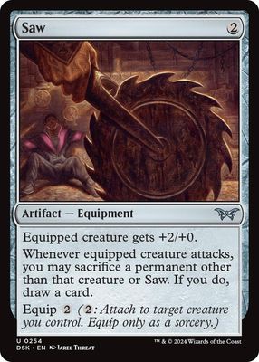 Saw - Duskmourn: House of Horror (Foil) Duskmourn: House of Horror