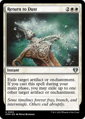 Return to Dust - Commander Masters (CMM) Commander Masters