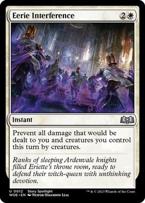 Eerie Interference - Wilds of Eldraine ((Español)) Wilds of Eldraine