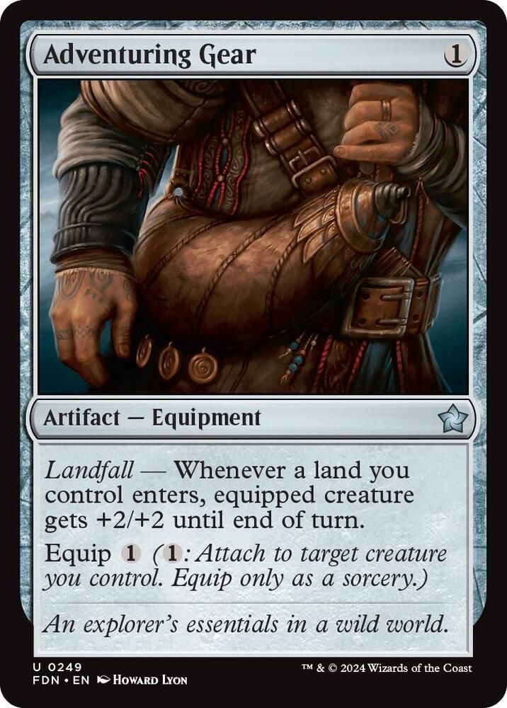 Adventuring Gear - Foundations (Foil) Foundations