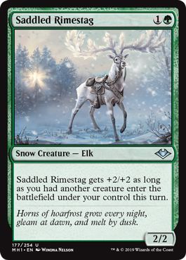 Saddled Rimestag 177/254 Modern Horizons Singles