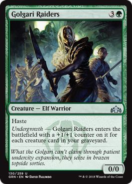 Golgari Raiders 130/259 - Guilds of Ravnica Singles