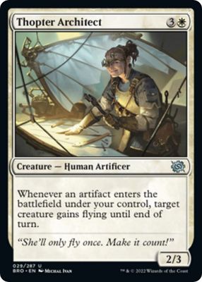Thopter Architect - The Brothers&#39; War (BRO) The Brothers&#39; War(Español)
