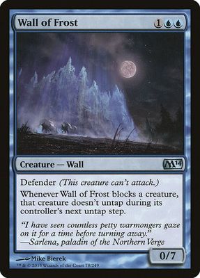 Wall of Frost - Magic 2014 (M14) (M14) Magic 2014 (M14)