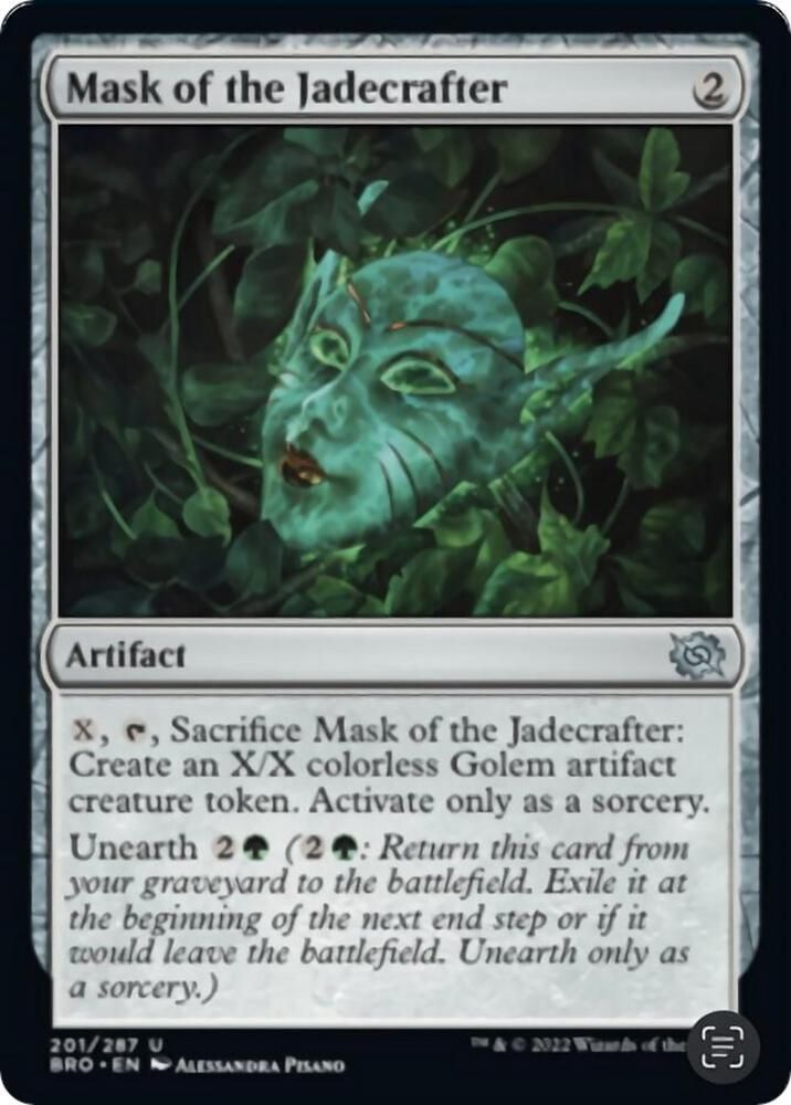 Mask of the Jadecrafter - The Brothers&#39; War (BRO) The Brothers&#39; War (Español)
