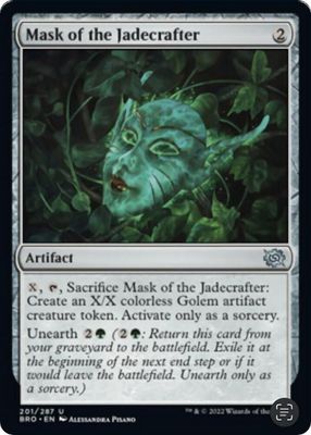 Mask of the Jadecrafter - The Brothers&#39; War (BRO) The Brothers&#39; War (Español)