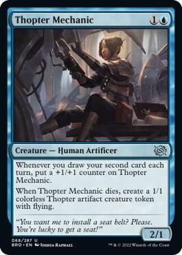 Thopter Mechanic - The Brothers&#39; War (BRO) The Brothers&#39; War(Español)