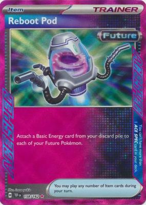SH Reboot Pod - 158/162 - Ace Rare Scarlet &amp; Violet: Temporal Forces Singles
