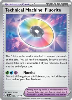 Technical Machine: Fluorite - 188/191 - Uncommon Scarlet &amp; Violet: Surging Sparks Singles *Espanol*