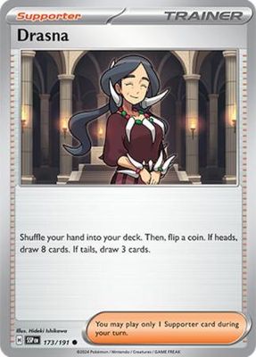 Drasna - 173/191 - Uncommon Scarlet &amp; Violet: Surging Sparks Singles