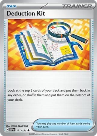 Deduction Kit - 171/191 - Uncommon Scarlet &amp; Violet: Surging Sparks Singles