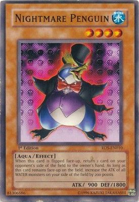 Nightmare Penguin - RDS-EN010 - Common 1st Edition Rise of Destiny [RDS] 1st Edition Singles