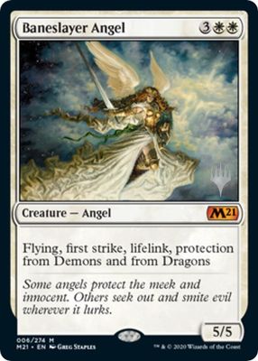 Baneslayer Angel - Promo Pack: Core Set 2021 (PPM21) Promo Pack: Core Set 2021 (Español)