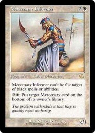 Mercenary Informer Prophecy Singles