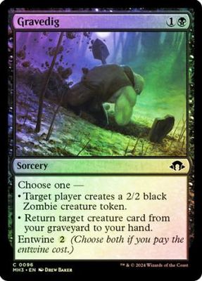 Gravedig 096 - Foil Modern Horizons 3 Foil Singles (Español)