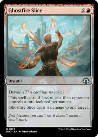 Ghostfire Slice 123 Modern Horizons 3 Singles (Español)