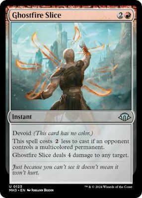 Ghostfire Slice 123 Modern Horizons 3 Singles (Español)