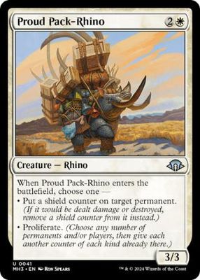 Proud Pack-Rhino 041 Modern Horizons 3 Singles (Español)