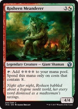 Rosheen Meanderer 206/249 Iconic Masters Singles