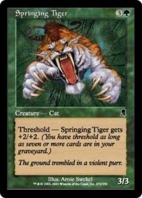 Springing Tiger Odyssey Singles
