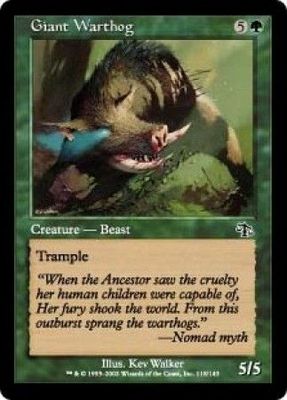 Giant Warthog Judgment Singles