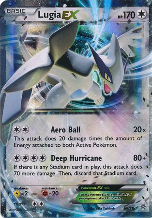 SH Lugia EX - 68/98 - Ultra Rare XY: Ancient Origins Singles