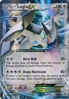 SH Lugia EX - 68/98 - Ultra Rare XY: Ancient Origins Singles