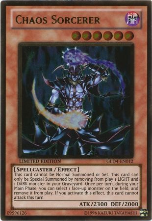 SH Chaos Sorcerer - GLD4-EN012 - Gold Rare Gold Series 4: Pyramid Edition [GLD4]