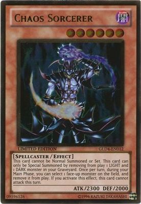 SH Chaos Sorcerer - GLD4-EN012 - Gold Rare Gold Series 4: Pyramid Edition [GLD4]