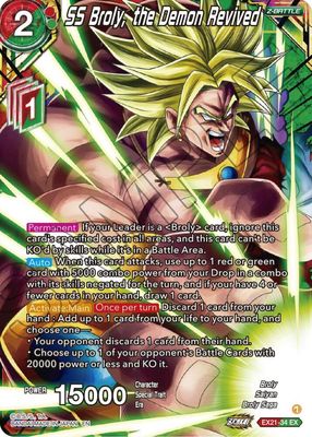 SS Broly, the Demon Revived - 5th Anniversary Set (DBS-BE21) 5th Anniversary Set Foil