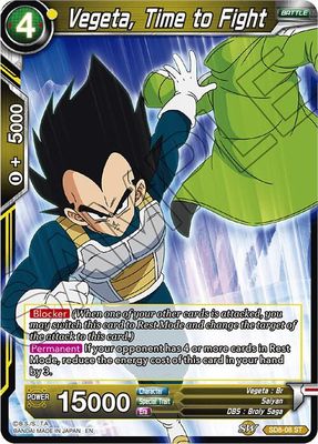 Vegeta, Time to Fight - Destroyer Kings (DBS-B06) Destroyer Kings Foil