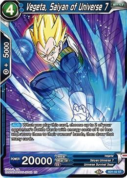SH Vegeta, Saiyan of Universe 7 - Assault of the Saiyans (DBS-B07) Assault of the Saiyans Foil